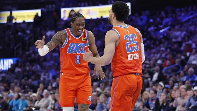 有效，雷霆杰伦·威廉姆斯打热火时试了种新方法缓解右手腕疼痛