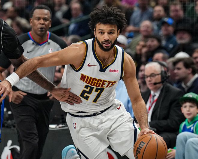 又赢了！掘金升西部第二，状元受伤，穆雷33+5，约基奇好好养伤