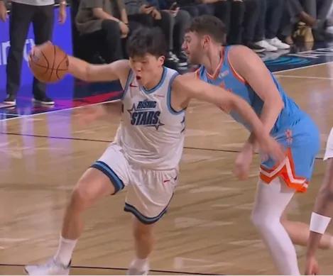 5中4!杨瀚森牛掰!谢谢你,开拓者中锋!