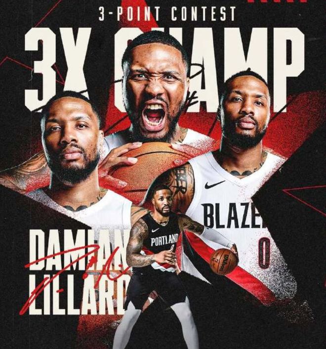 一场没打就夺冠!3冠在手,利拉德太有统治力了!