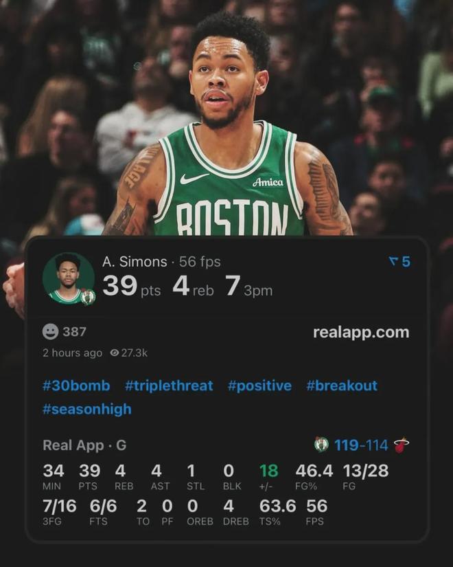 39+4+4！1换1交易！西蒙斯冲击最佳第六人