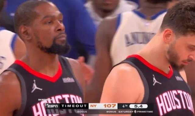 空砍30+6+3!杜兰特沮丧了,美媒谈到哈登摊牌,乌度卡配不上火箭