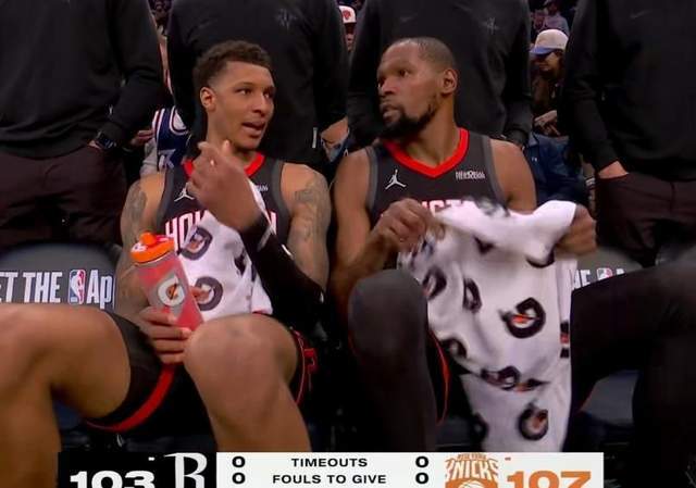 空砍30+6+3!杜兰特沮丧了,美媒谈到哈登摊牌,乌度卡配不上火箭