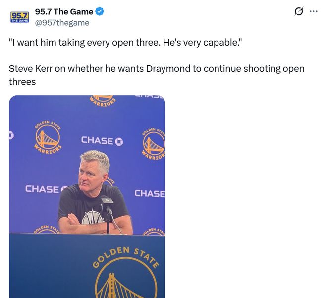 大爆冷!勇士4核缺阵擒掘金 三大奇兵让约基奇35+20+12沦为背景板