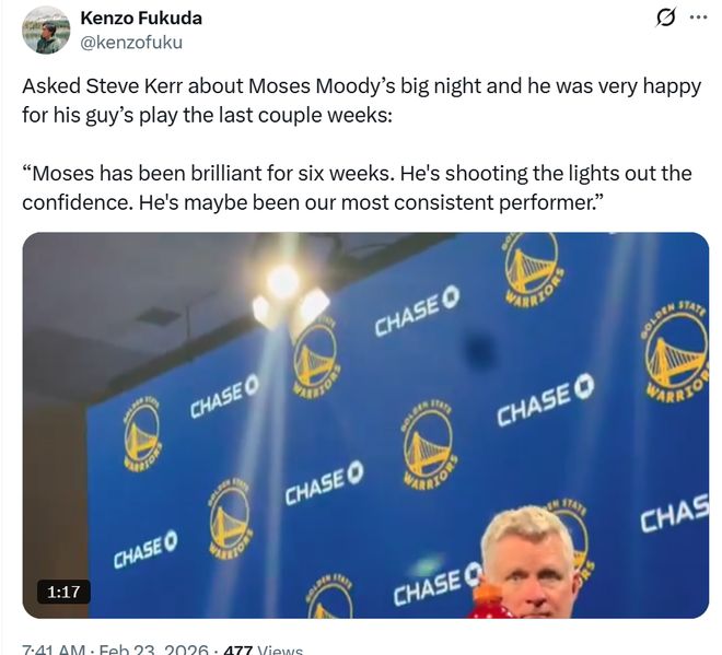 大爆冷!勇士4核缺阵擒掘金 三大奇兵让约基奇35+20+12沦为背景板