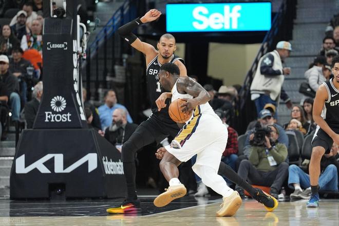 锡安24+10力压文班!鹈鹕客场擒马刺,关键卡位战展露强队本色